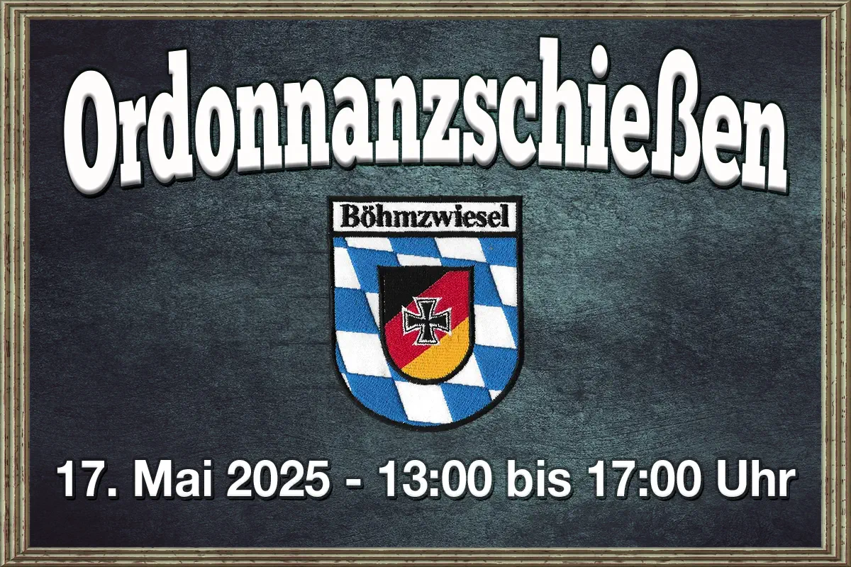 Ordonnanzschießen 2025 in Böhmzwiesel