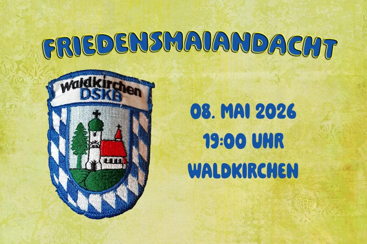 Beitragsbild Friedensmaiandacht Waldkirchen 2026